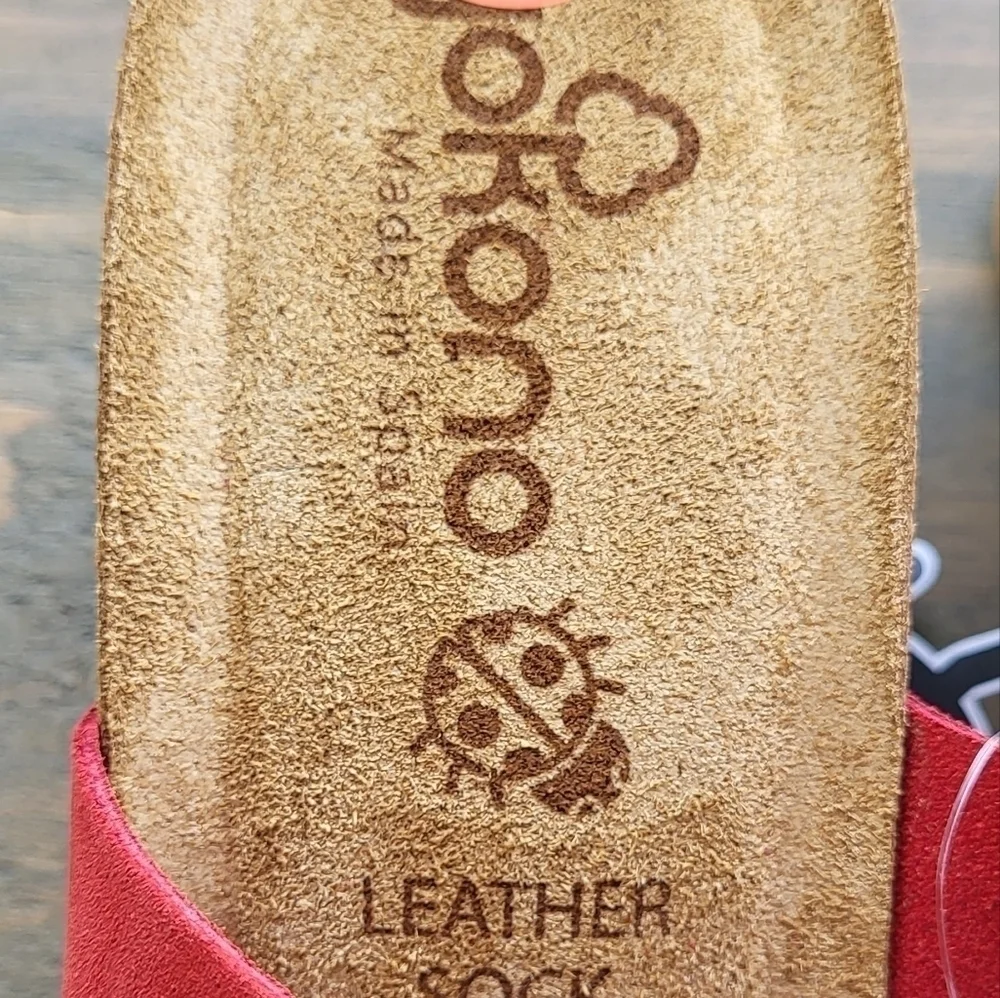 Yokono Leather Suede 2 Strap Sandal Size 9.5